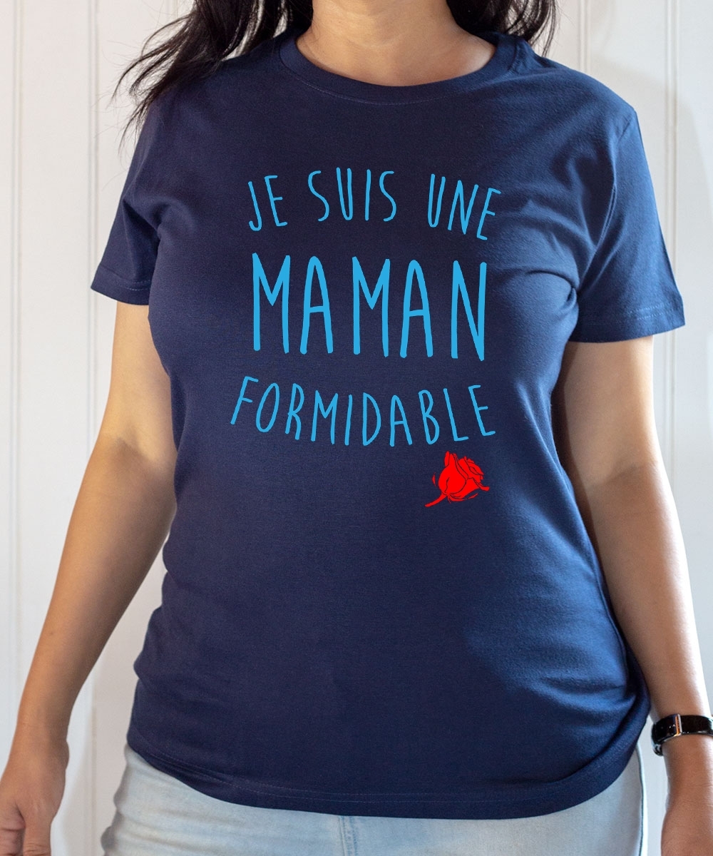 T-shirt famille : Je suis une Maman formidable