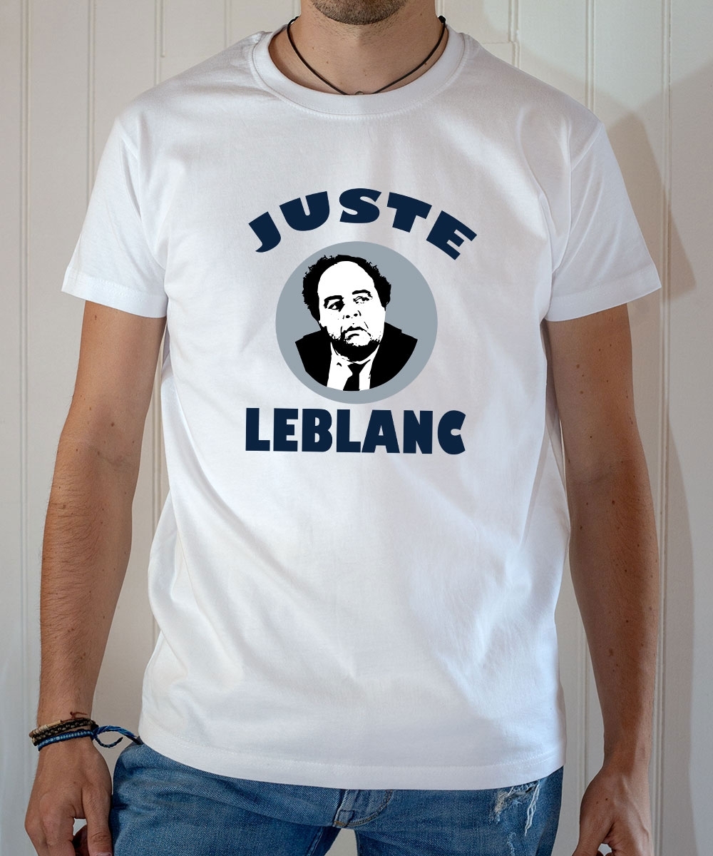 T-shirt Villeret : Juste Leblanc - Tee-shirt blanc homme