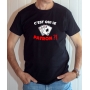T-shirt Poker : C'est qui le patron ?! (Avec Jeux de cartes) - Tee-shirt homme noir