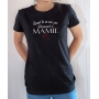 T-shirt humour : Demande à Mamie