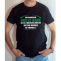 T-shirt Humour : Mauvais jour de chasse - Tee-shirt noir homme